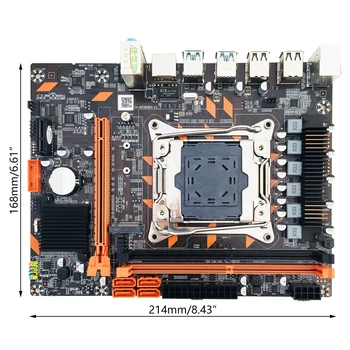 

X99-Mini LGA2011-3 M-ATX Motherboard Core 5th 6th Xeon E5 E7 DDR4 2666 2400 2133