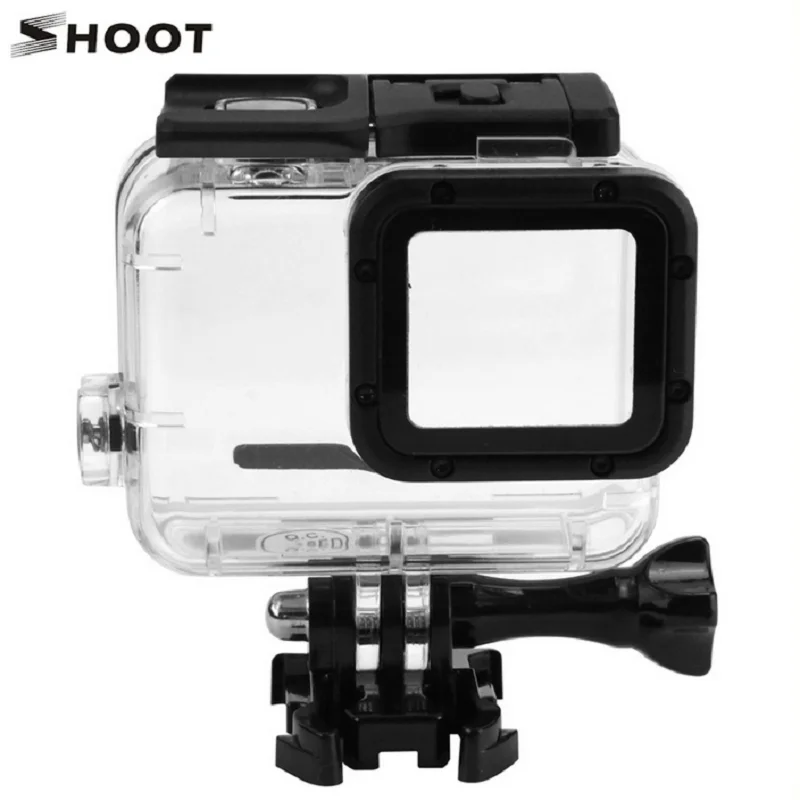 Водонепроницаемый защитный корпус прозрачный чехол для GoPro Hero7/6/5