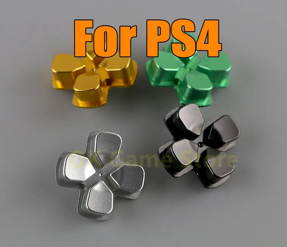 1 Pz/Lotto Metallo D-Pad Action Cross Button Dpad Direction Key Per Playstation 4 Ps4 Ds4 Gamepad Controller Accessori