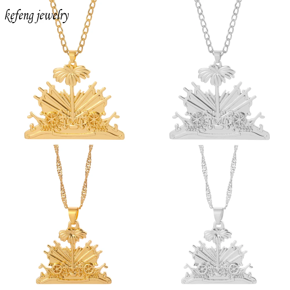 Подвеска и ожерелье для женщин в Гаити украшение виде пейзажа острова айитти