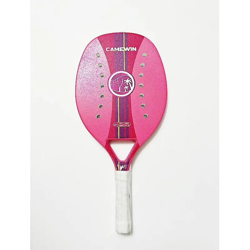 2021 Adult Professional Full Carbon Beach Tennis Paddle Racket Soft EVA Face Raqueta With Bag Unisex Equipment Padel Camewin 2021 Adult Professional Full Carbon Beach Tennis Paddle Racket Soft EVA Face Raqueta With Bag Unisex Equipment Padel Camewin