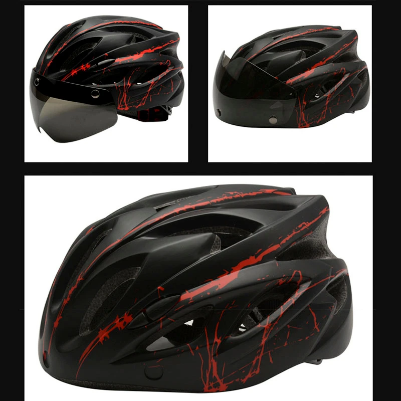 black bike helmet hot