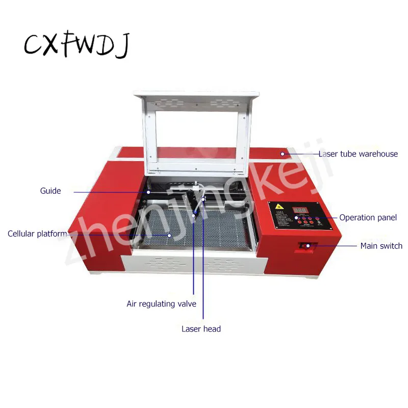 3020-B машина для лазерной резки пленки размер мобильного телефона пленка для резки задней пленки многофункциональная гравировальная и режущая машина