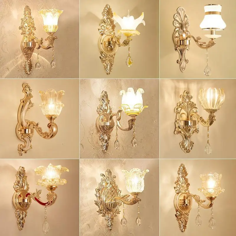 Бра Arandela Para Parede Lampara De Pared Crystal Wandlamp аппликация Murale светильник для спальни настенный светильник для дома