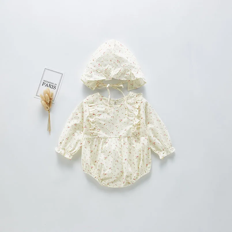 Combinaison De Printemps Et D'automne Pour Bébé En Coton, Barboteuse Sans Manche