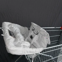 Покрывало для магазиннной тележки супермаркет обеденный стул подушки защиты покупки тележка Защитная крышка кресла безопасности