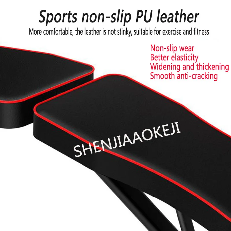 Fitness Chair Sit-ups Fitness Equipment Foldable Six-grade Adjustment Home Exercise Equipment Six-speed Adjustment Back Version