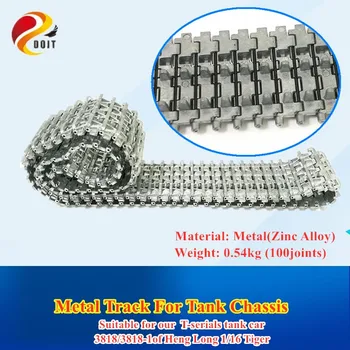 

Metal Tracks Caterpillar Crawler Chain for 3818/3818-1 RC Tank Parts Heng Long 1/16 Tiger I Tank Car Chassis