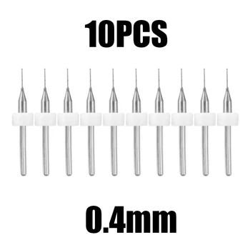 

50pcs Circuit Board PCB Drill Bits Carbide Tungsten Steel 0.1/0.9/1.0/0.4/0.5mm