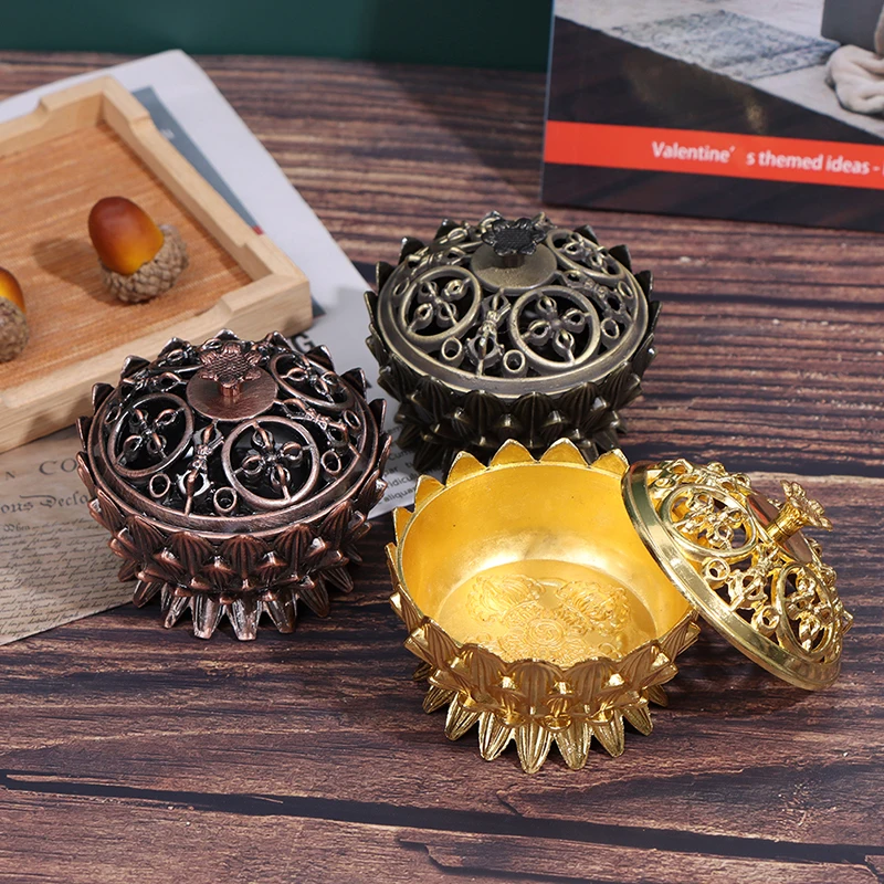 Retro Lotus Incense Burners Dragon Incense Holder Incense Burner Mini Sandalwood Censer Home