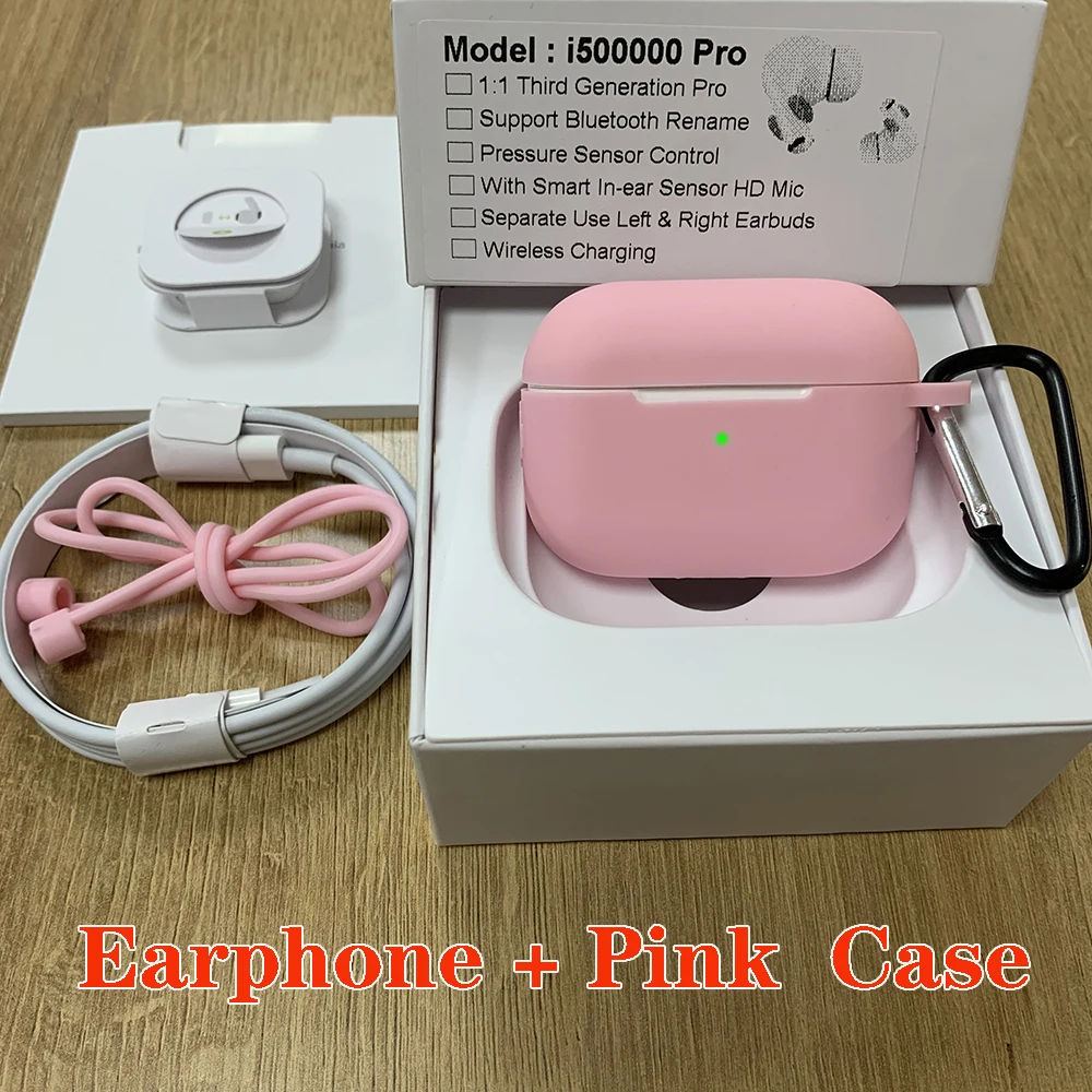 i500000Pro-Pink Yepyeni i500000 Pro TWS hava 3 gps yeniden adlandгиr lmыş Bluetooth kulaklыk PK i90000 Pro i100000 i200000 i50000 i9000X - Цвет: i500000Pro-Pink
