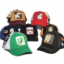 Высокое качество, Классическая бейсболка, мужская, женская, DRAGONBALLZS, бейсболка, шапка, ebroidery, сетчатые кепки