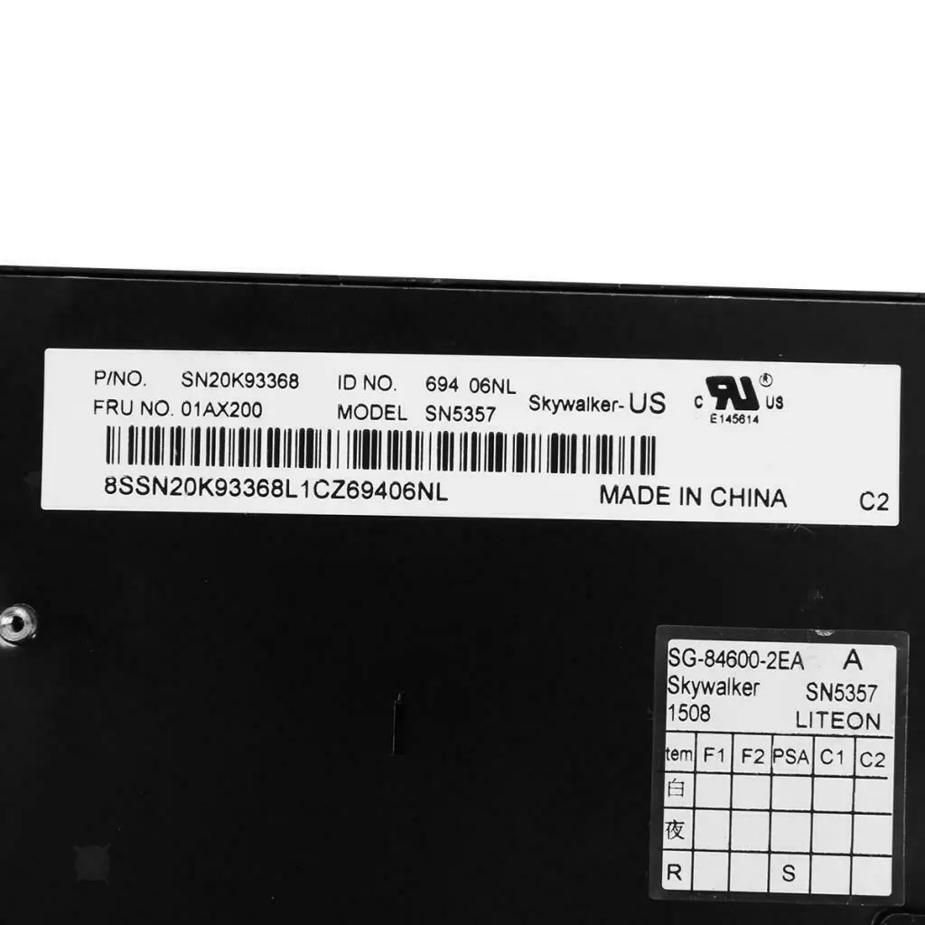 Для lenovo Thinkpad E575 E570 пластиковая испанская клавиатура для ноутбука с рамкой Win8 SP
