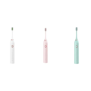 

Electric Toothbrush USB Inductive Charging Toothbrush Adults Electric Toothbrush 2 Brush Heads