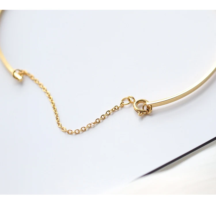 Timeless Wonder Titanium Geo Bar Adjustable Anklets Women Jewelry Gothic Boho Ins Punk Trendy Gold Stainless Steel for Feet 3362