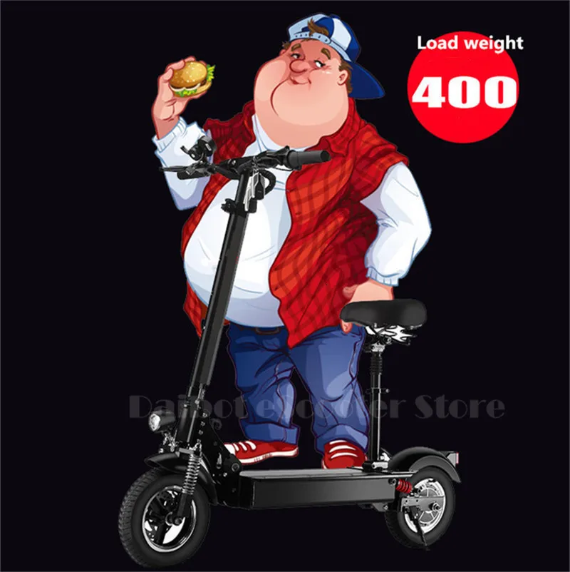 Daibot Powerful Electric Bike 10 Inch 48V Two Wheels Electric Scooters Max Speed 60KMH Folding Electric Scooter 1000W Adults (32)