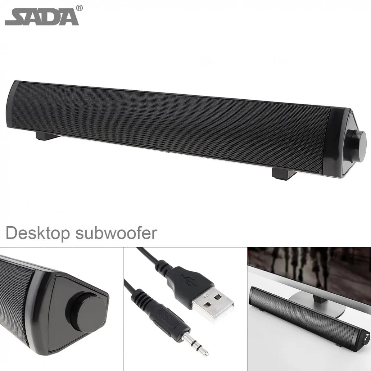 SADA V 105 Bluetooth мульти медиа Саундбар динамик мобильный телефон компьютер