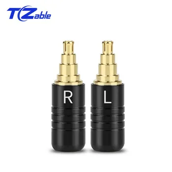 

5 pair Earphone Pin Plug Splice adapter For IE40 Pro Headphones Jack Solder Wire Connector Replace Headphone Cable Adapter DIY