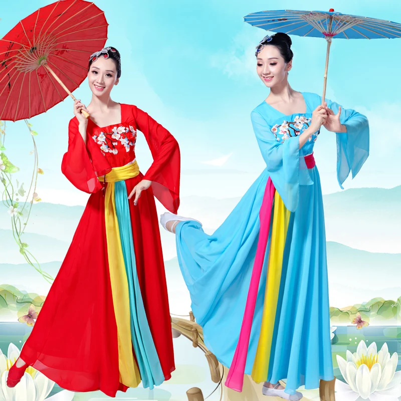 Костюм феи Hanfu платье Китайский древний костюм Восточные Танцевальные Костюмы китайский костюм hanfu Женский