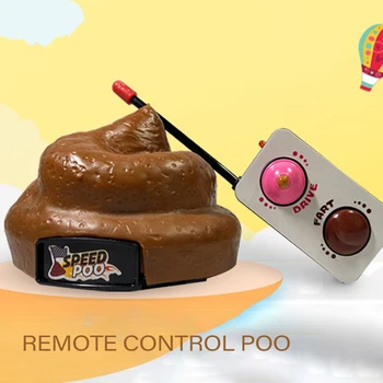 

Remote Control Poop Car Toy Fart Simulation Tricky Toys Funny For Family Party Games Novelty Toys