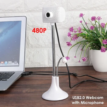 

Portable Computer​ Camera Manual Focusing USB Webcam Live Online Video Clip Web Camera for PC Computer Accessaries