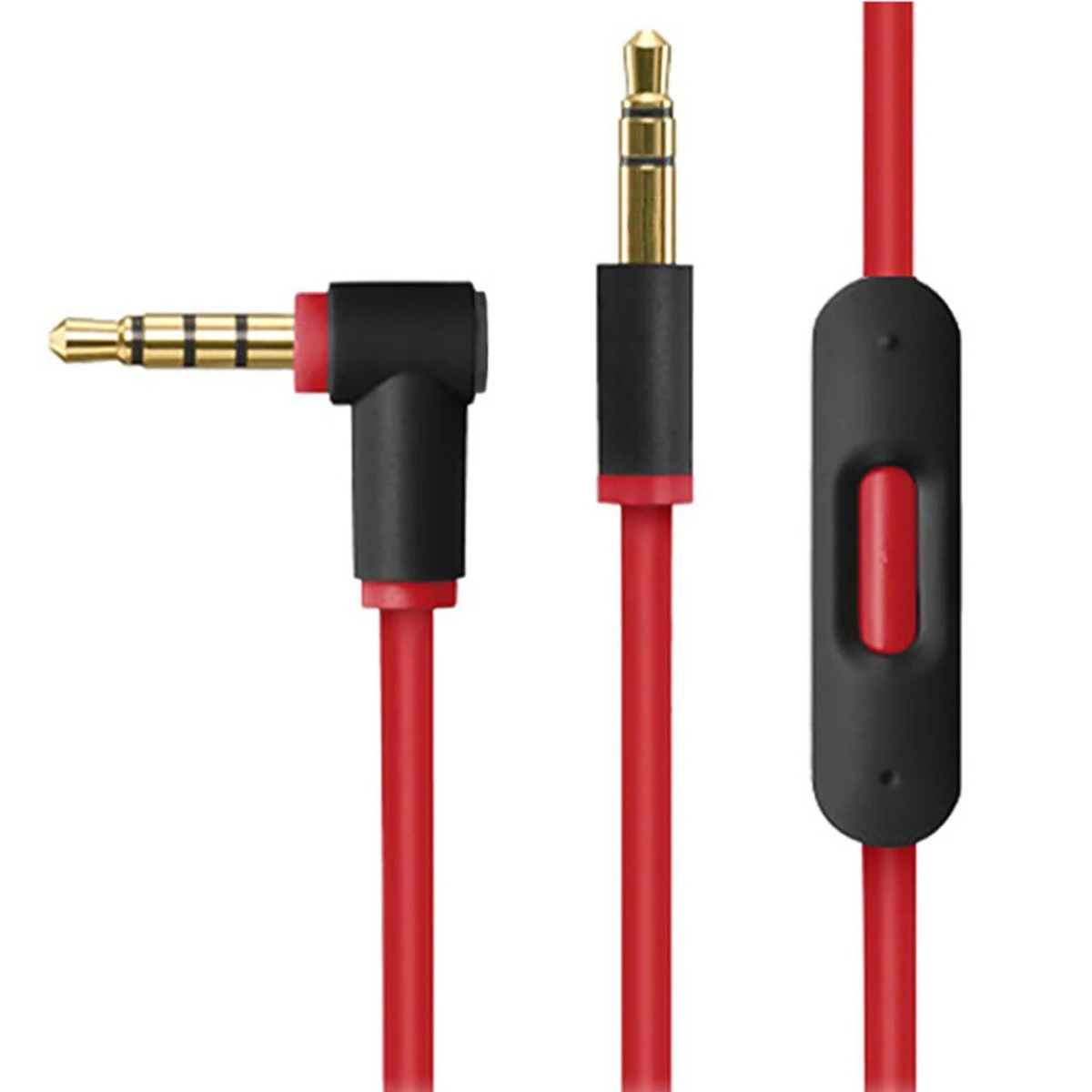 3 5mm Replacement Audio Cable with Mic 3 5mm to 3 5mm Male copper core wire earphone cable cord For Beats By Dr Dre Headphones