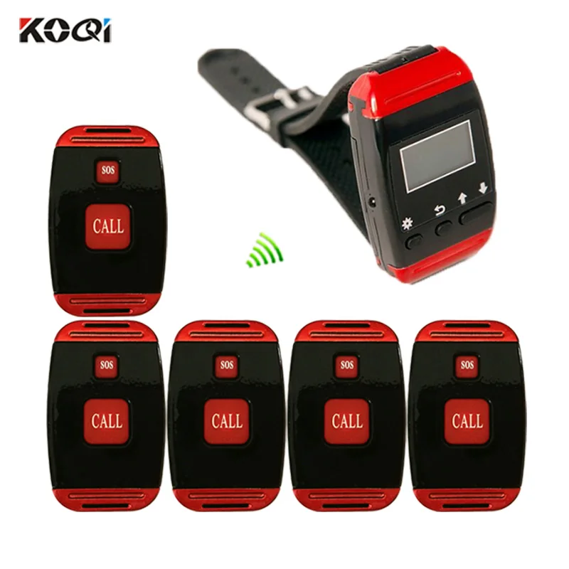 

433.92mhz nurse calling system wireless emergency pull cord button patient call bell hospital nursing home