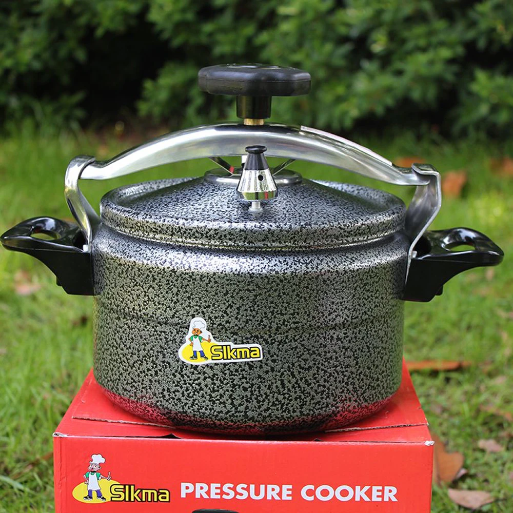 

Aluminum Explosion-Proof Pressure Cooker Pot Rice Cooking Stovetop Outdoor Camping Travel Pot High Elevation Pressure Cooker 4L