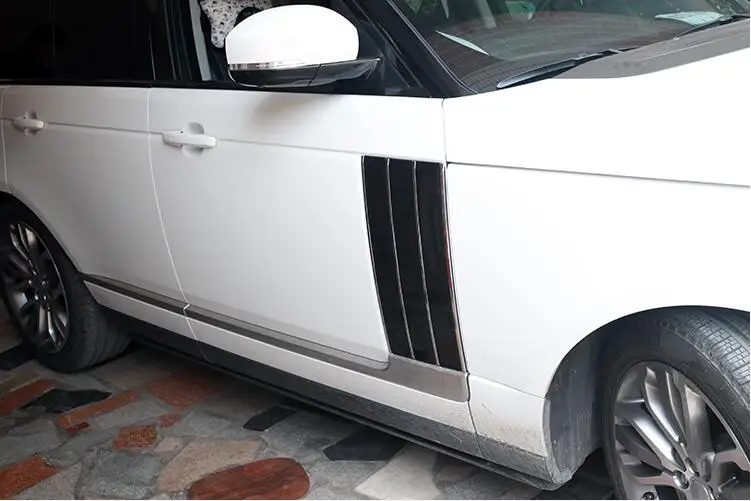 Автомобильный Стайлинг для Land Rover Range Vogue 2013 2016 ABS Комплект боковых вентиляционных