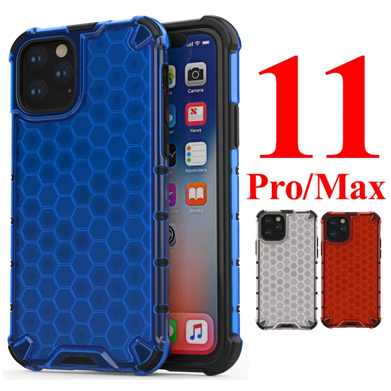 IPhone11 Pro Чехол 2019 соты на iPhone 11 защитный чехол Max I Phone 11Pro бампер Ipone 11Max кожа Ipono Coque