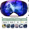 Ski goggles,JULI Brand Double Layers UV400 Anti-fog Protection Ski Mask Glasses Skiing Men Women Snow Sports Snowboard Goggles ► Photo 2/6