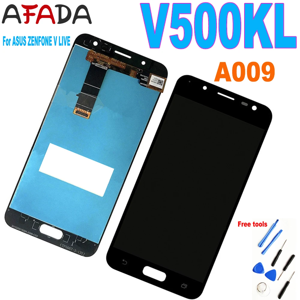 Оригинальный ЖК дисплей 5 0 дюйма для ASUS Zenfone V Live 2017 V500KL A009 сенсорный экран