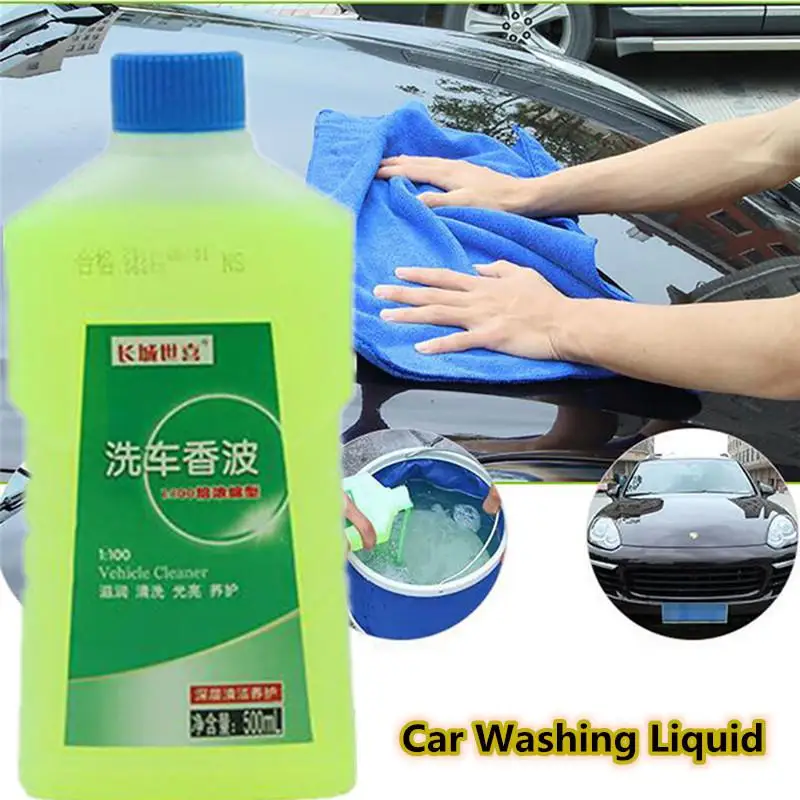 

1PCS 500ML Car Washing Liquid Cleaning Fluids Multi-purpose Car Polishing Cleaner Car Washing Shampoo Car Cleanning Tools