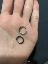 2020 nuevo gran oferta 100% Plata de Ley 925 auténtica de cristal círculo pendiente para las mujeres, joyería, regalo de fiesta de boda de compromiso