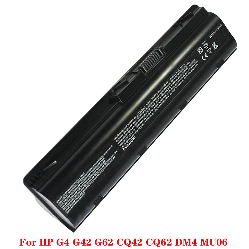 Ноутбук Батарея MU06 для hp павильон G4 G6 G7 G32 G42 G56 G62 G72 CQ32 CQ42 CQ62 CQ56 CQ72 DM4 593553-001 593562-001 аккумулятор большой емкости