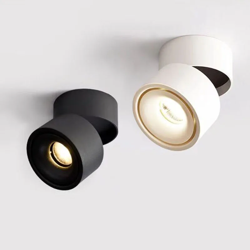 Складной потолочный светодиодный светисветильник вращающийся на 360 градусов