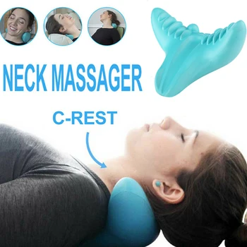 

Cervical Bone Pillow C-Rest Neck Massage Neck and Shoulder Correction Pain Relief Pillows for Release Tension Comfortable Rest
