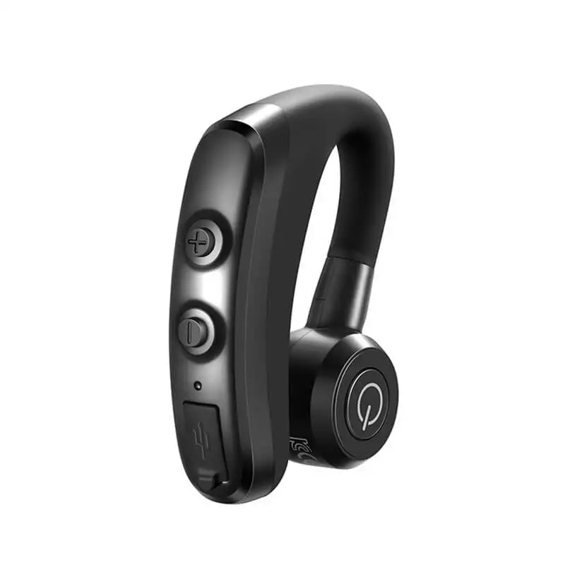 

Bluetooth Headset Noise Canceling Earbud Wireless Car Earpiece with Mic Workout Business Earphone Sweatproof for Sports Running