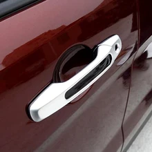 ABS Chrome Side Door Handle Bowl Cover Trim 4pcs for Ford Explorer 2011-2018