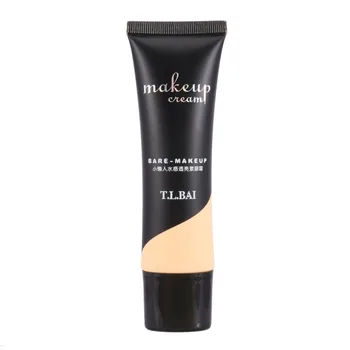 

1pcs Natural Brighten Face Makeup Moisturizing Cream Women Makeup Base Cream Foundation Whitening Waterproof Cosmetics Beauty