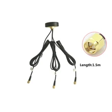 4G wifi gps комбинированная антенна(GSM/LTE/2,4G) Наружная Водонепроницаемая с высоким коэффициентом усиления 28dbi IPEX/SMA-J male RG174/RG178