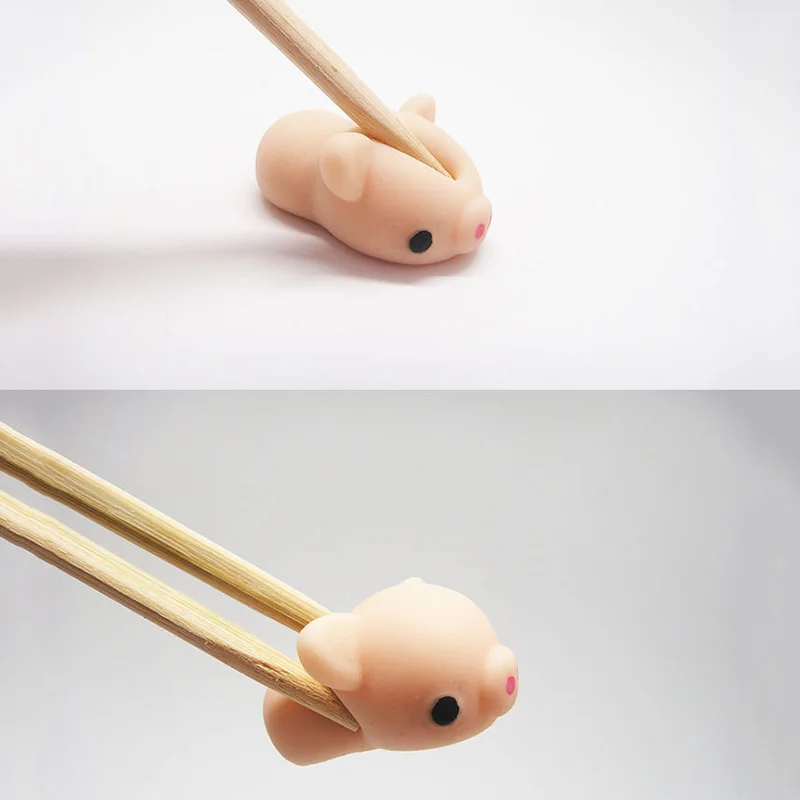 Сжимаемая Милая панда курица утка овечка свинка кролик Тигр антистресс