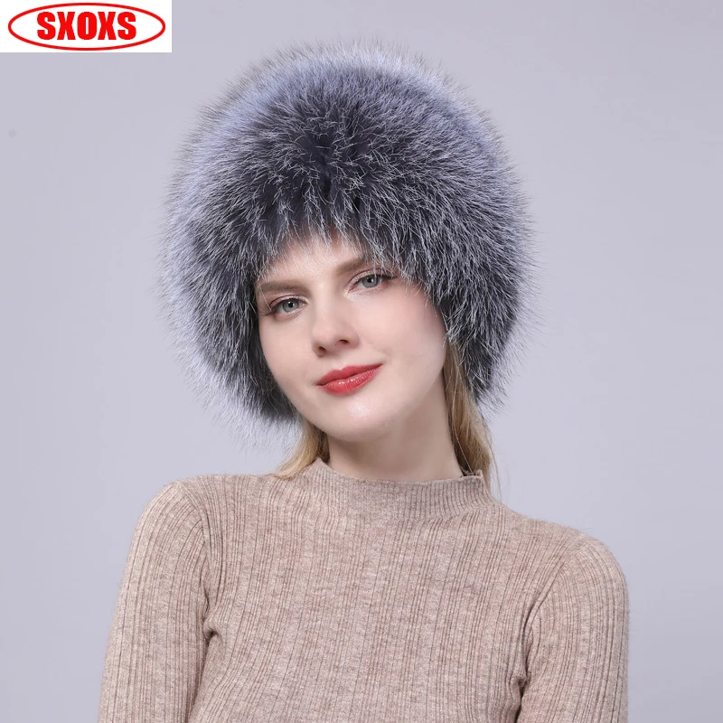 Женская зимняя шапка с лисой,, настоящая лисица, женская шапка, зимние шапки, остроконечные, ослепляющие, Остроконечные шапки, берет, женская шапка, Sombrero Mujer