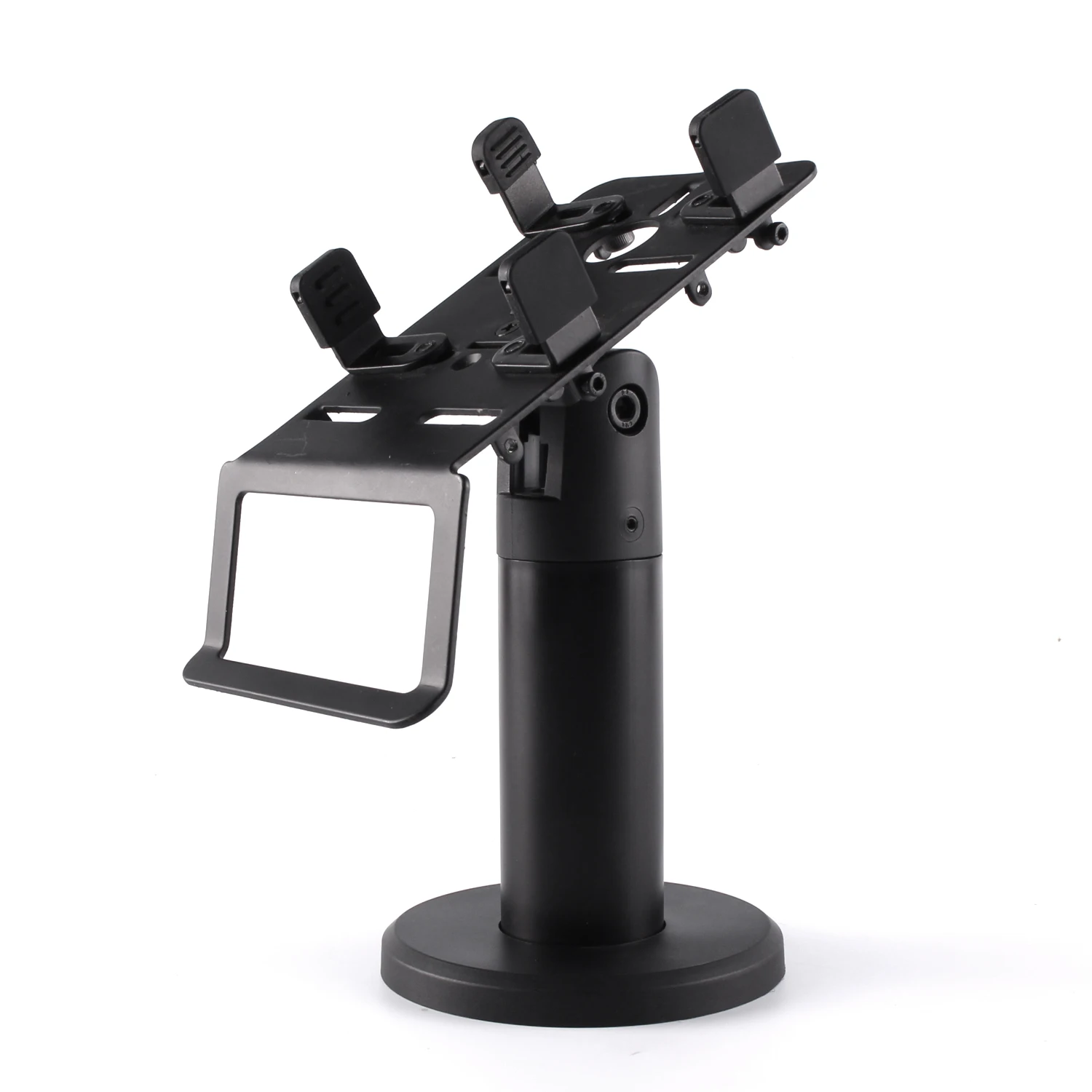 POS Payment Terminal Desktop Stand Bank Credit Card POS Machine Display Stand 360 Degree Rotation Holder For Supermarket Payment keypad ring alarm Alarms & Sensors