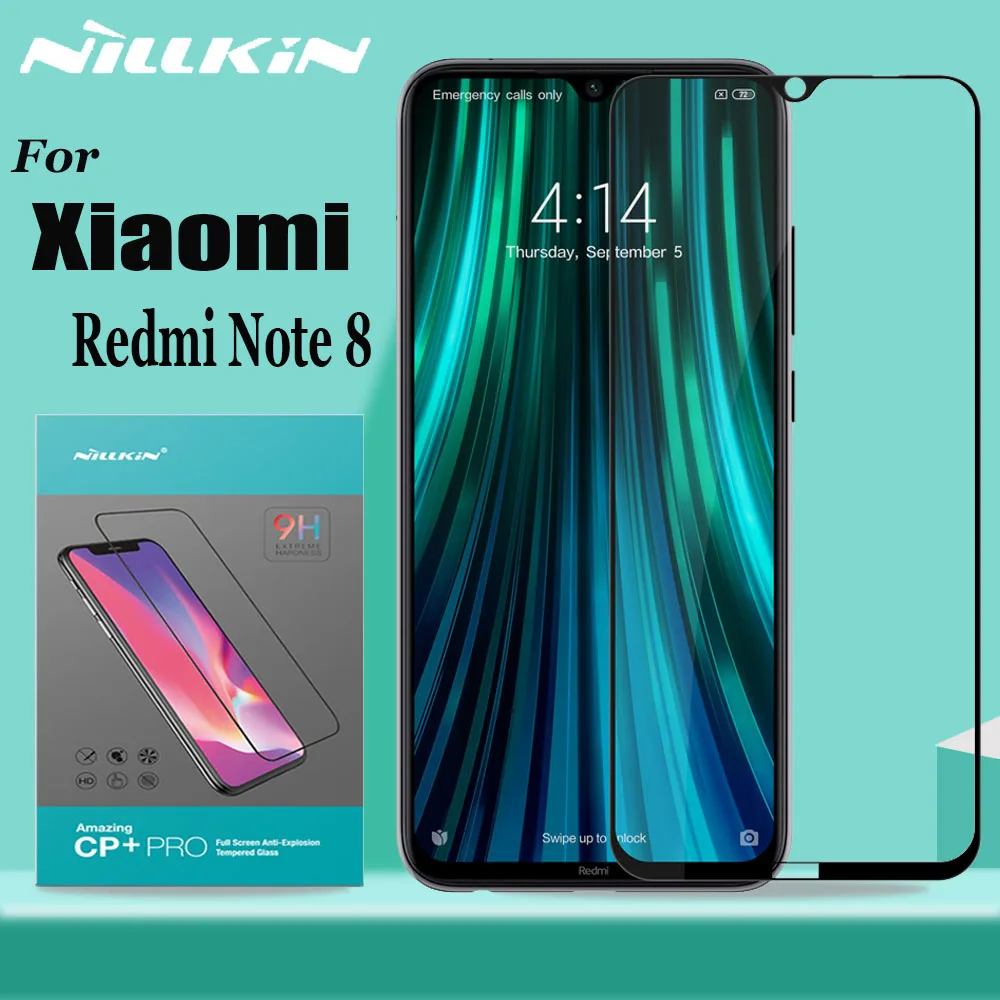 Стекло Nillkin для Xiaomi Redmi Note 8 Note8 протектор экрана 2.5D полное покрытие безопасное закаленное стекло на Redmi Note8 Note 8 пленка