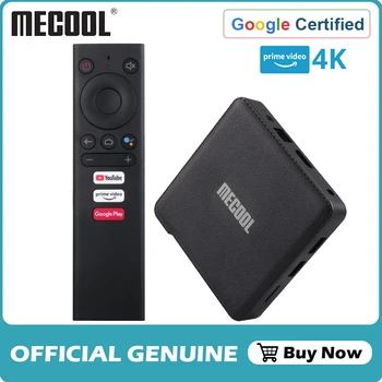 

Mecool Android TV Box KM1 Amlogic S905X3 Android 10.0 4G 64G 4K S905X3 Voice Control Support Youtube 4K Dual Wifi Set Top Box
