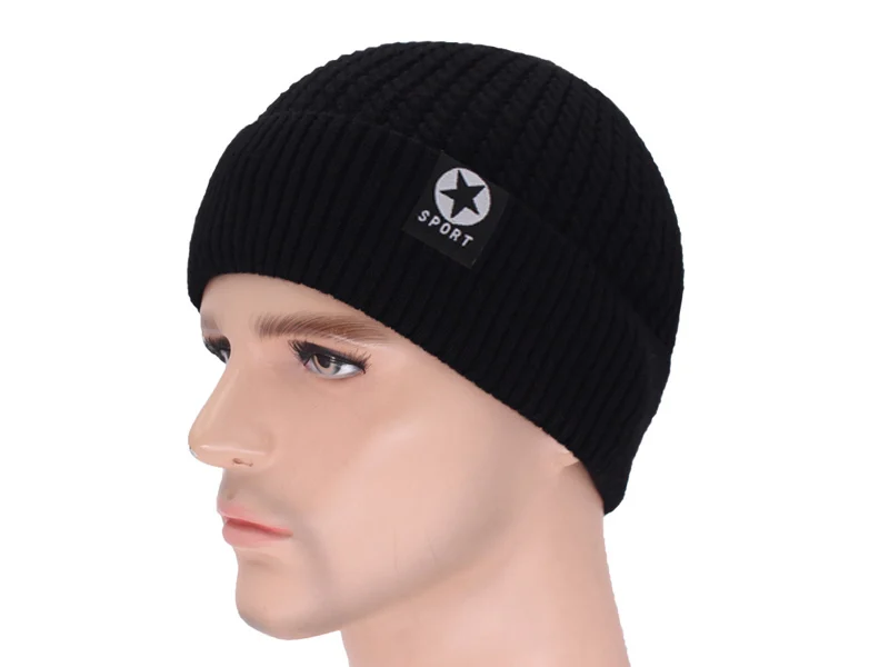 Бренд Skullies Beanies Мужская Зимняя Шапка-бини зимние шапки для мужчин шапка зимняя вязаная шапка женская шапка Homme мужская маска прочная чашка