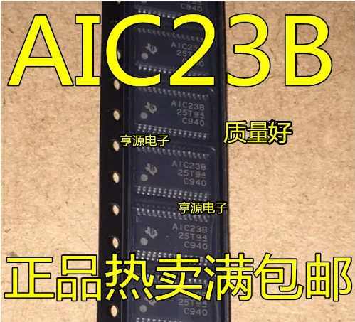 

Free shipping TLV320AIC23B TLV320AIC23BPWR AIC23B 10PCS