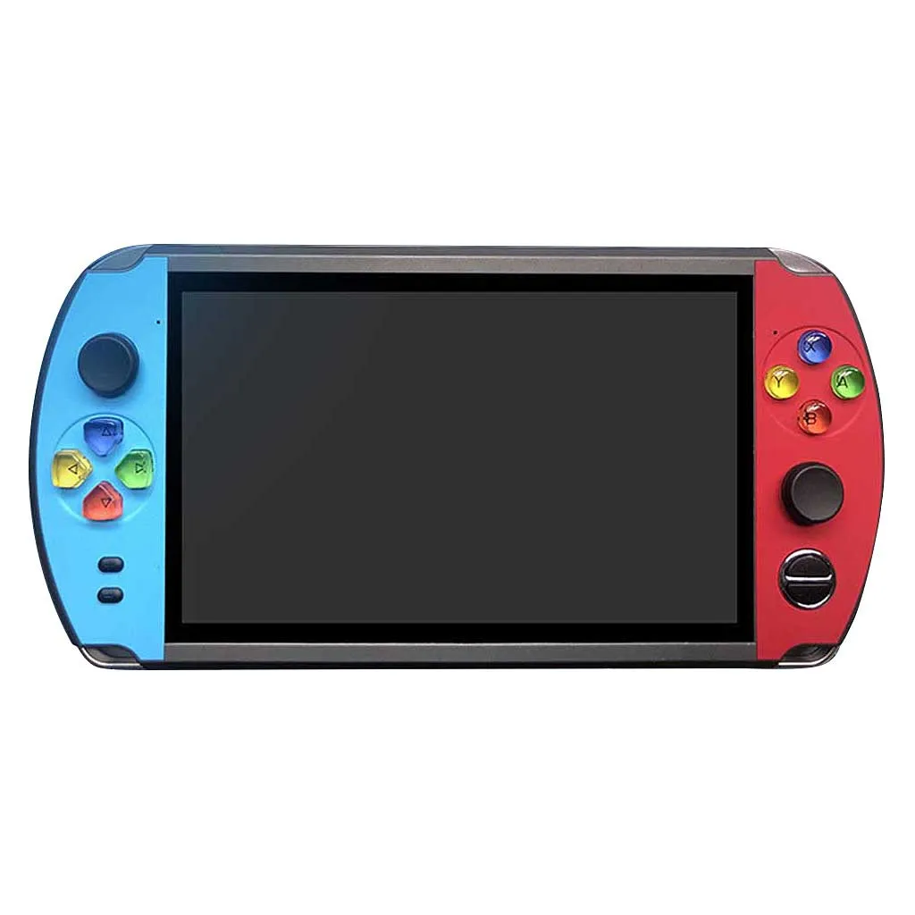 7 дюймов Портативный игровая консоль встроенные 2000 игры X19 портативная игровая консоль ретро мини консоль для FC/Aarcades/Nes видео игры 16G