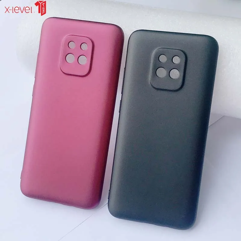 Для Redmi 10X 5G чехол для телефона X Level Ультратонкий Мягкий ТПУ силиконовый матовый Pro